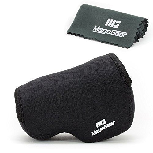 MegaGear Ultra Light Neoprene Camera Bag for Sony NEX-6, NEX-7, and NEX-F3 with 16-50mm Lens (Black)