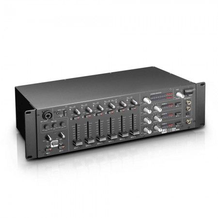 LD Systems 4-Zone Mixer, Rackable, 3U