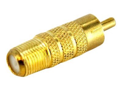 Adaptador RCA coaxial StarTech - Dorado