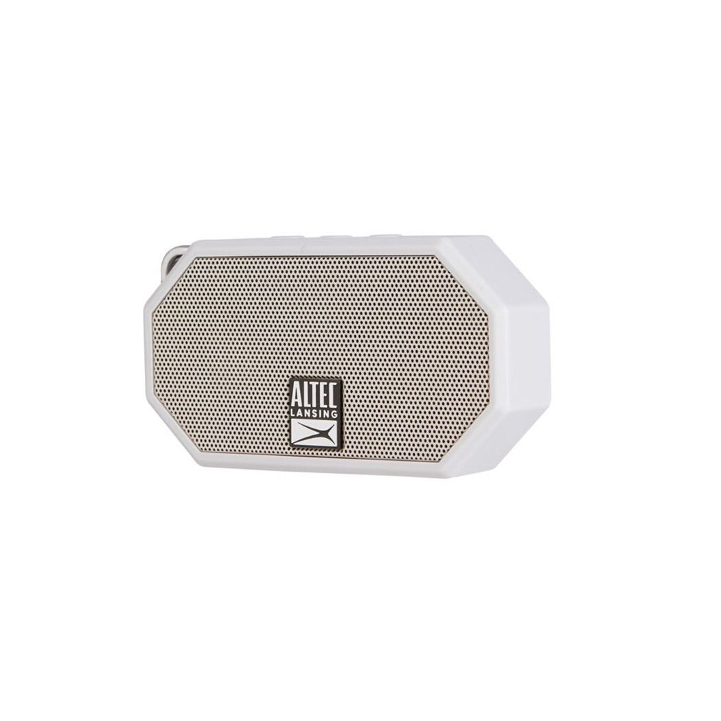 Altec Lansing H2O Mini Bluetooth Speakers IP67 Grey (PC and Smartphone - iPhone 7, Galaxy S8/S7)