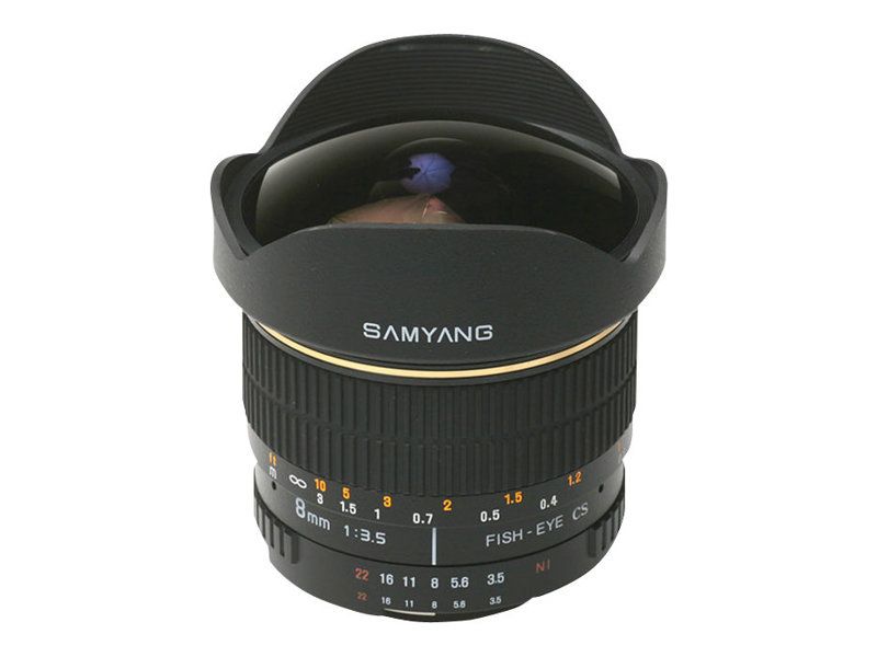 Samyang 8mm f/3.5 Fisheye Lens - Nikon F Mount