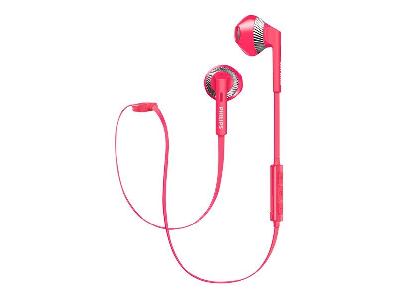 Philips MyJam FreshTones SHB5250PK - Bluetooth Earbuds with Microphone