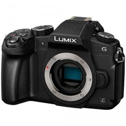 Panasonic Lumix G DMC-G80 - Digital Camera - Mirrorless - 16.0 MP - Micro Four Thirds - 4K/30 fps - Body Only - Wi-Fi - Black