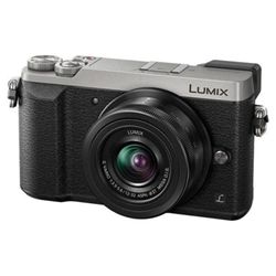 Panasonic Lumix G DMC-GX80K Digital Camera - 16MP Mirrorless - 4K/25fps - 2.7x Optical Zoom Lens 12-32mm - Wi-Fi - Silver