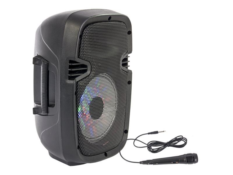 LOTRONIC Party-7LED Wireless Bluetooth Speaker - Black
