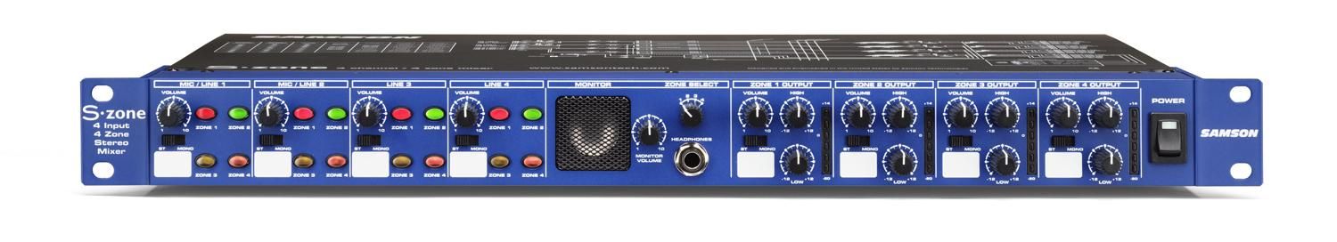 Samson S-Zone 4-Channel/4-Zone Mixer