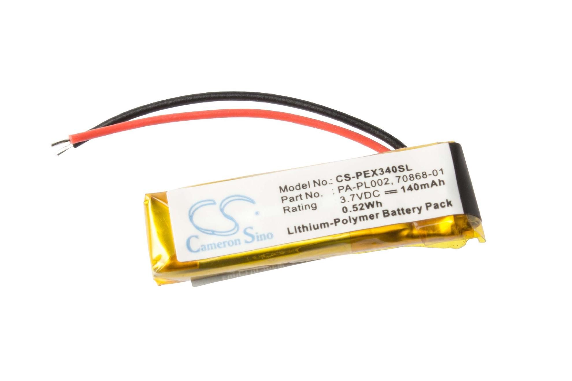 Batterie de secours Plantronics 140 mAh pour casque Bluetooth