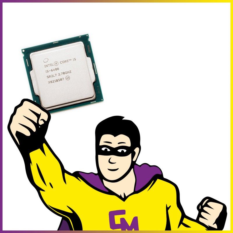Procesador Intel Core i5-6400 (2.70 GHz, 4 núcleos, FCLGA1151)