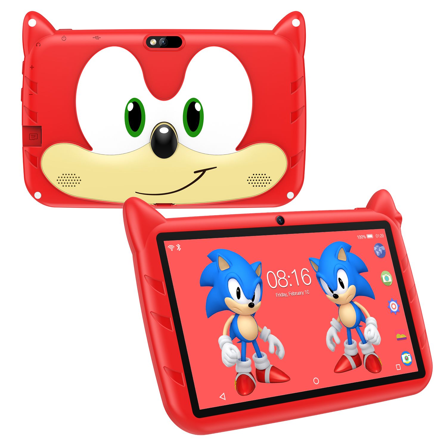 LOIDIS Q80 (2024) 128GB 7.1-inch Wi-Fi Tablet - Red