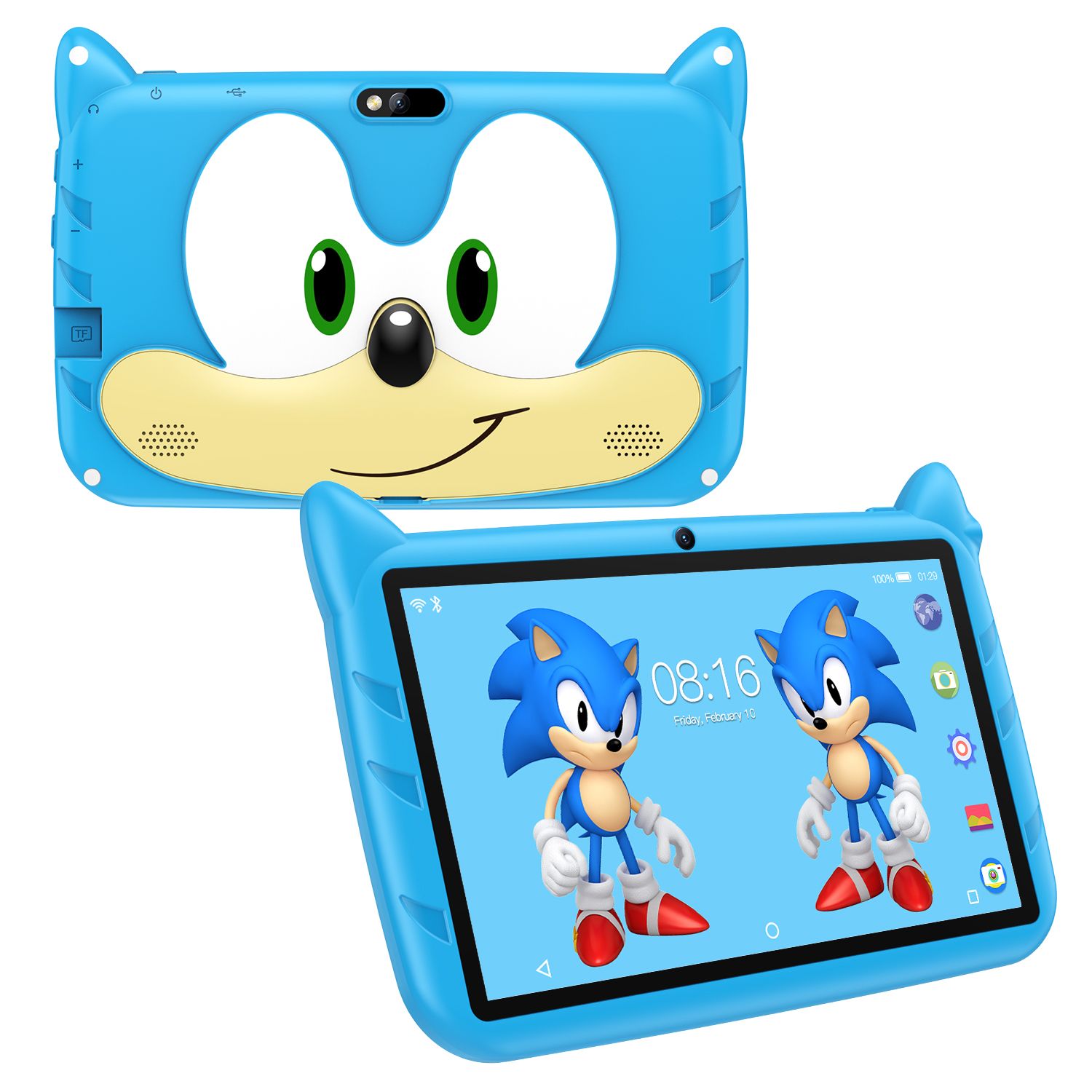 LOIDIS Q80 Kids Tablet (2024) 128GB, 7.1-inch Wi-Fi Blue