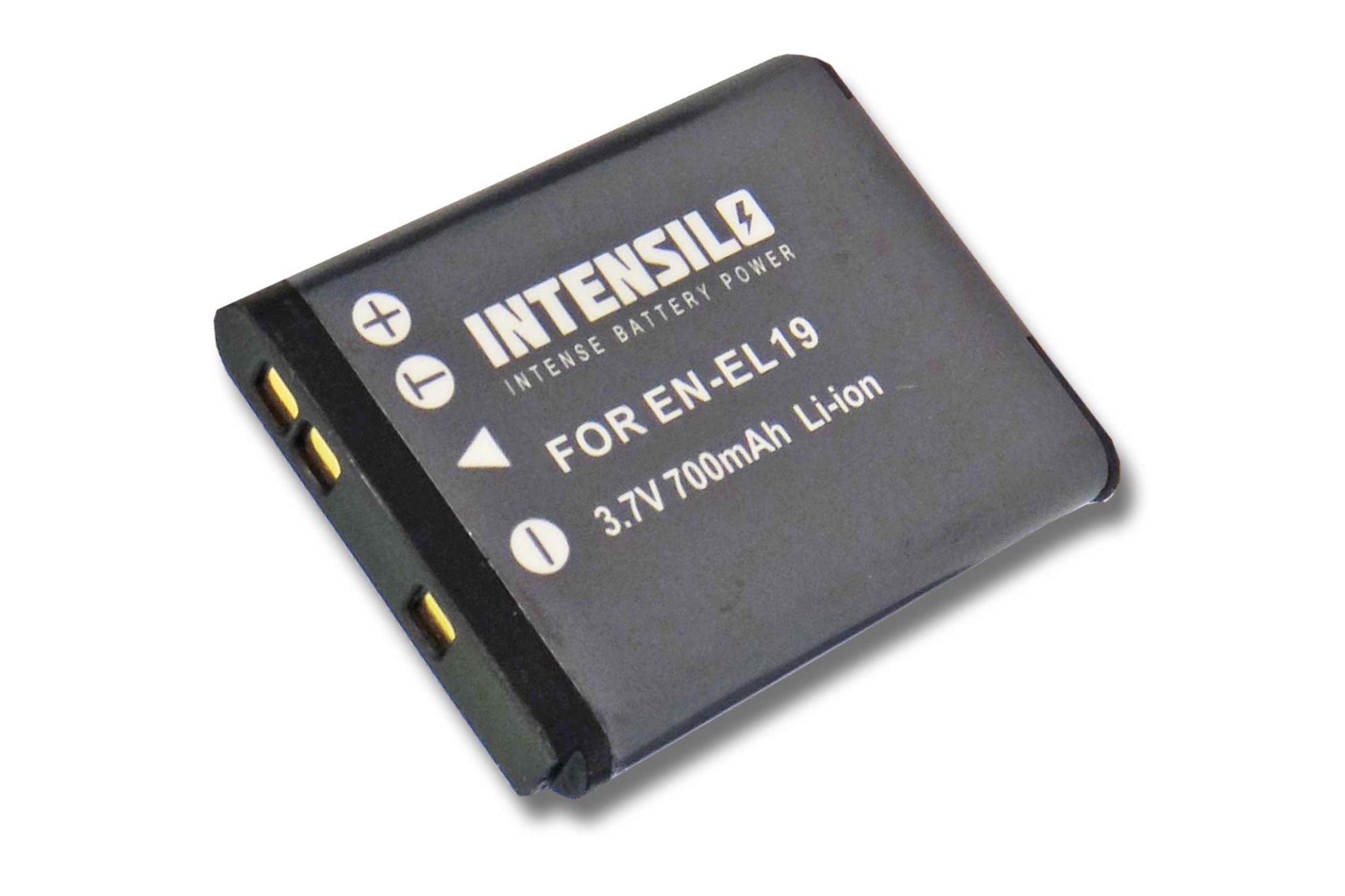 Intensilo 700mAh Li-Ion Battery (3.7V) for Nikon CoolPix A100 Camera (EN-EL19 Replacement)