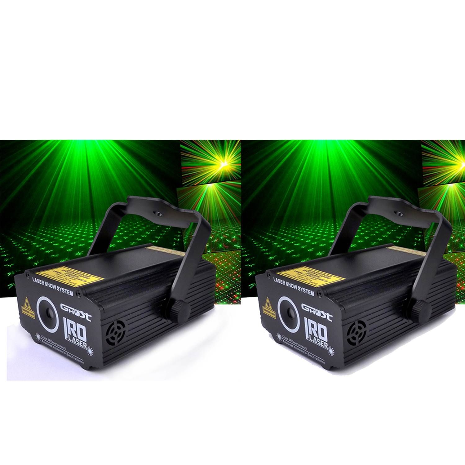 Ghost Ultra-Light 2 Laser Effect Strobe in Red/Green