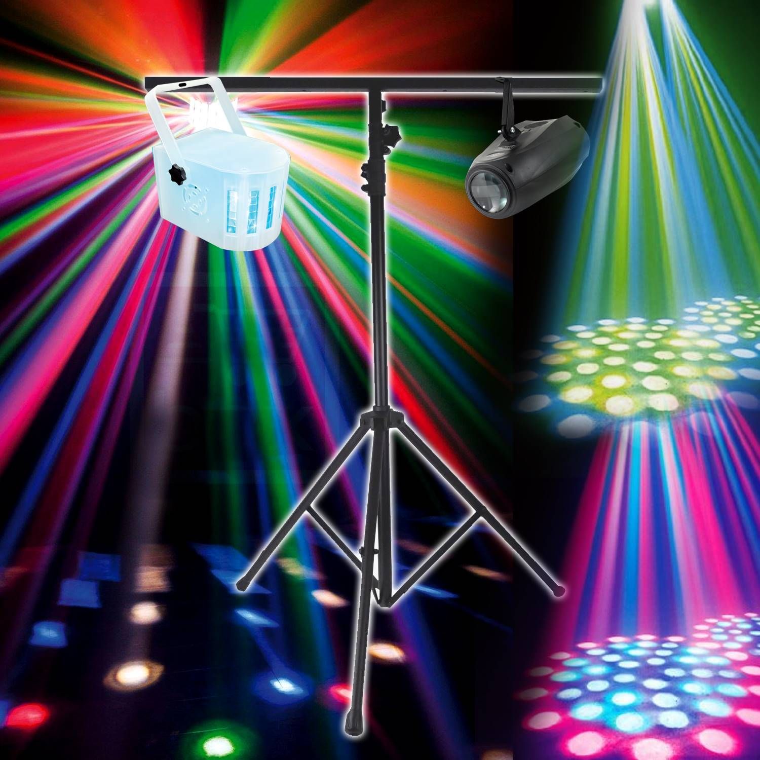 Kit de efectos de luz Varytec Derby 4 RGBW