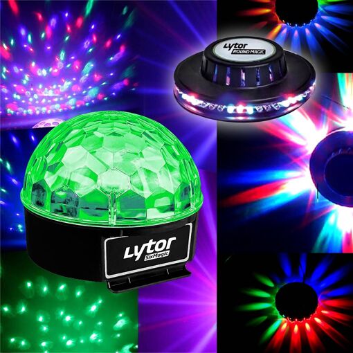 Lytor RoundMagic OVNI and Sixmagic LED Pack