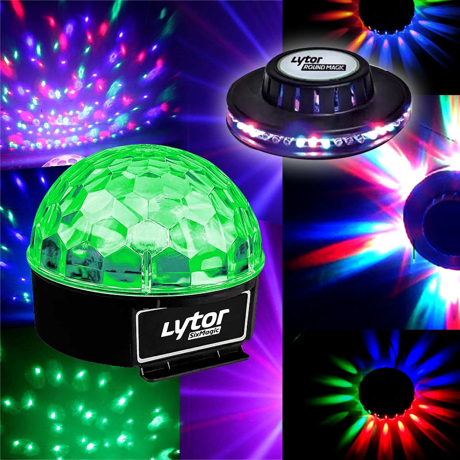 Lytor RoundMagic OVNI and Sixmagic LED Pack