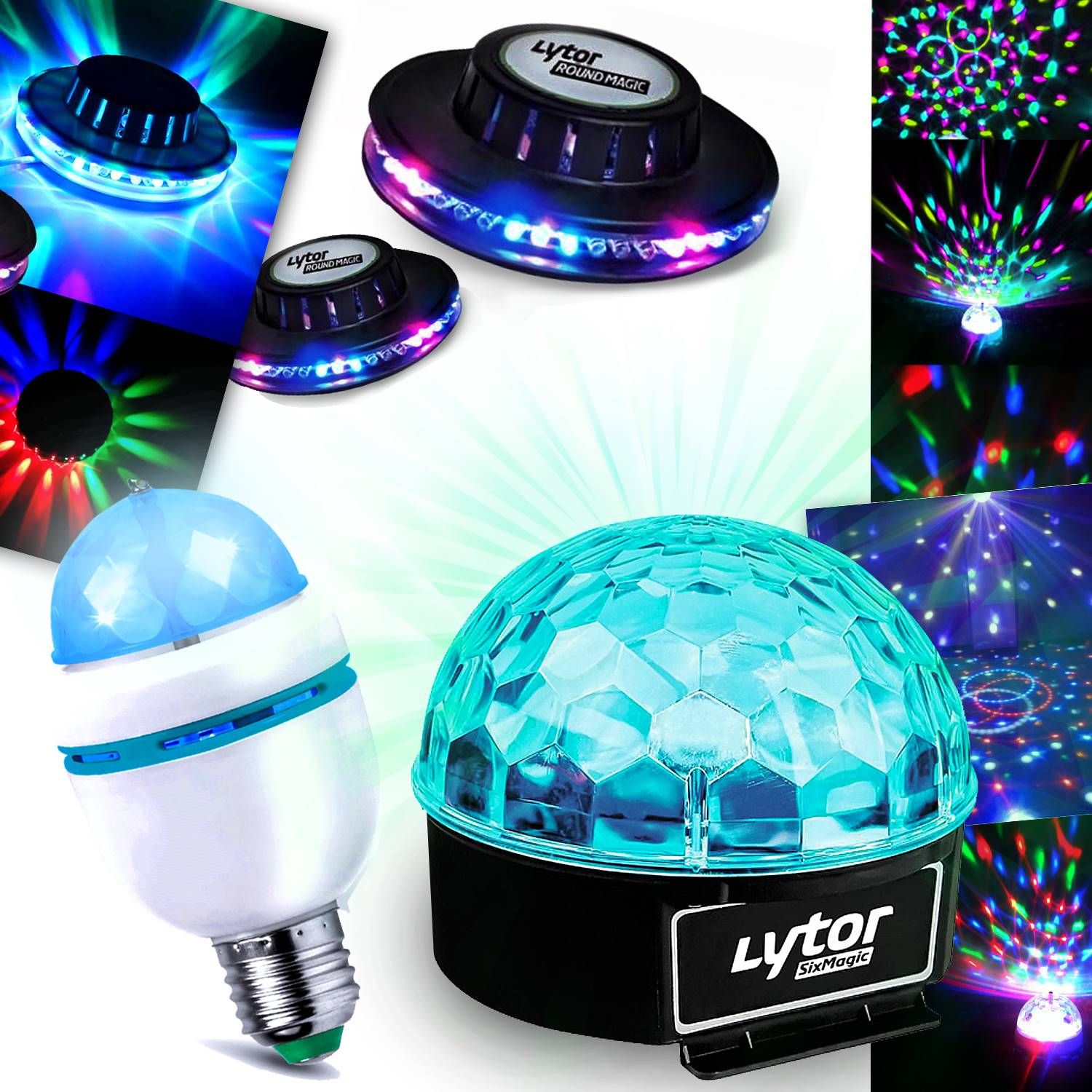 Kit de luces Lytor Mini DIAMS + Bolas LED SIXMAGIC
