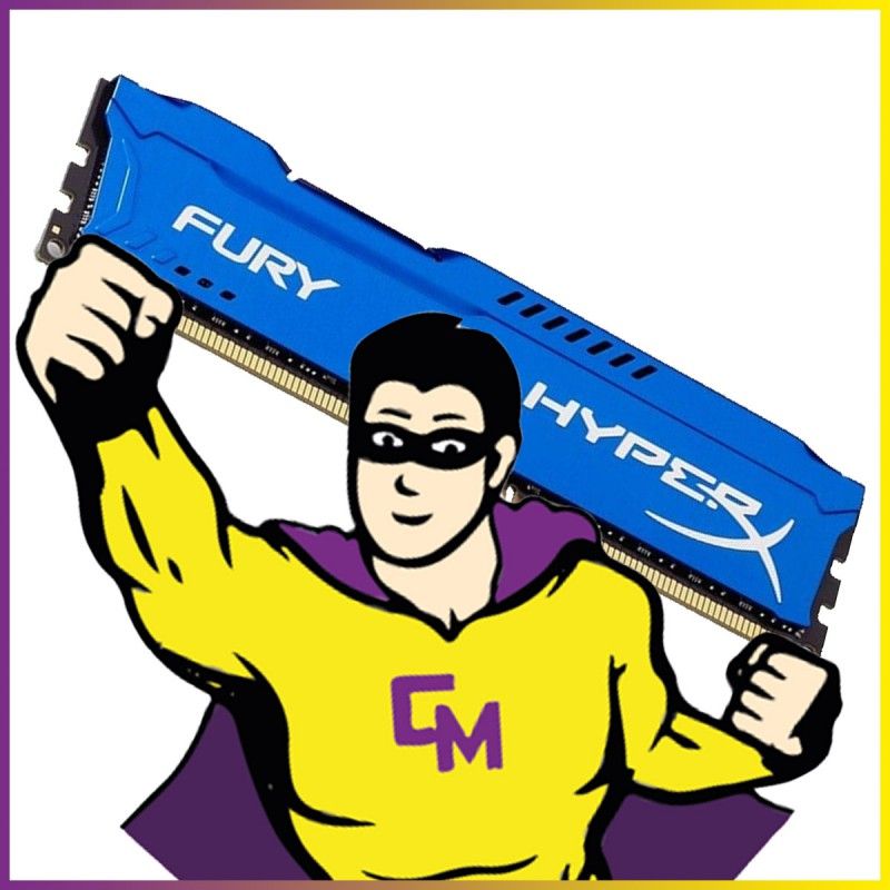 HyperX 8GB DDR3 RAM (HX318C10FK2/16) - 1866MHz, CL10