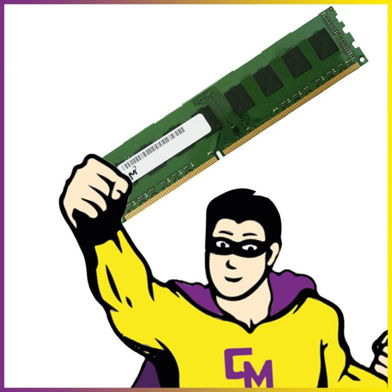 Barrette mémoire Micron 8 Go DDR3L PC3L-10600U 1333 MHz (MT16KTF1G64AZ-1G4E1)