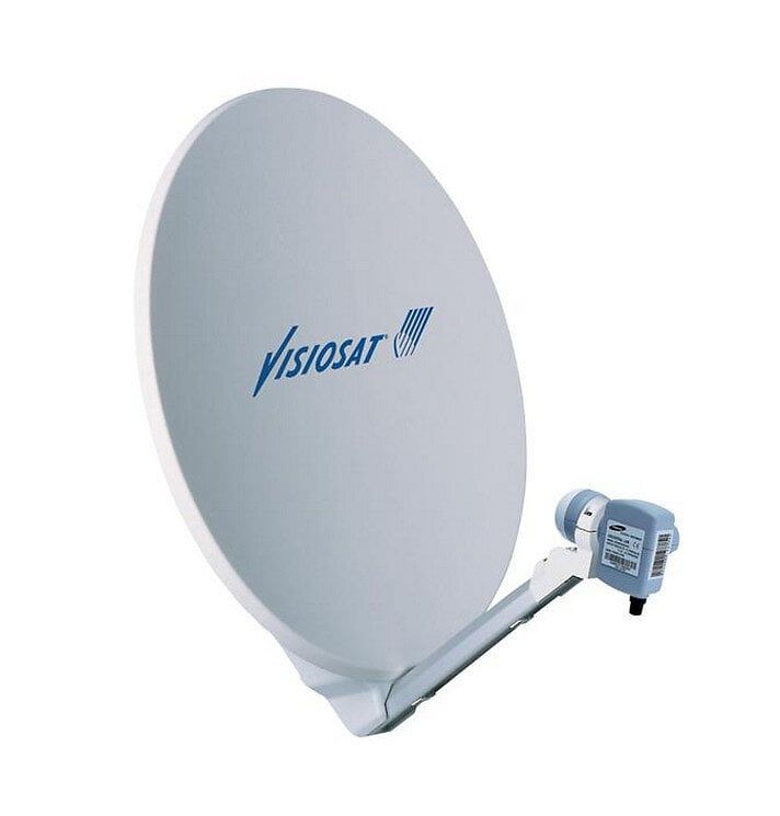 Cahors 140299 Parabolic Antenna, 65cm Fiber, White