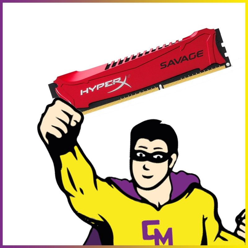 HyperX 4GB DDR3 RAM (1600MHz, CL9, 1.5V)