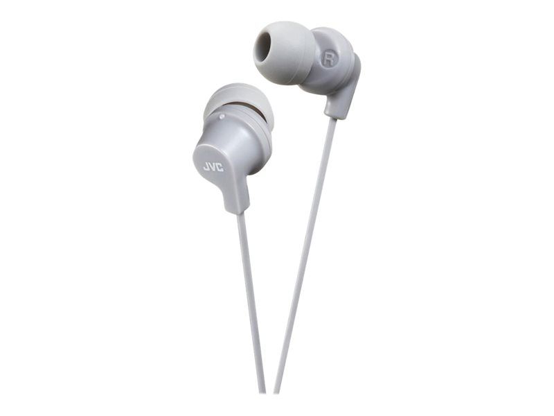 JVC HA-FX10 In-Ear Headphones, Gray