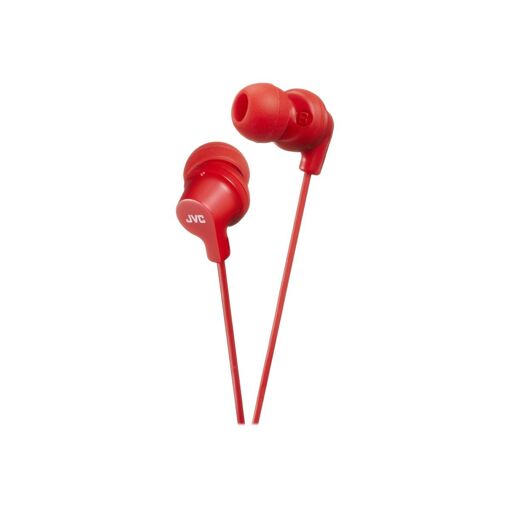 JVC HA-FX10 In-Ear Headphones, Red