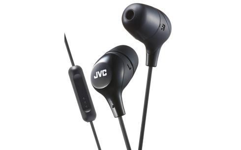 JVC HA-FX38M-B Earbuds with Remote/Mic - Marshmallow