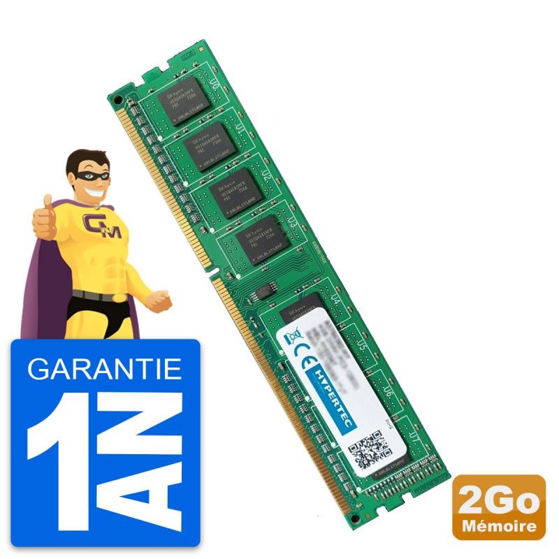 Hypertec 2Go RAM DDR3 PC3-12800U HYPERTEC B4U35AA-HY 1600Mhz PC