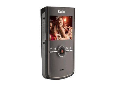 Kodak Zi8 Pocket Camera - 1080p HD - 5MP - Flash Card - Black