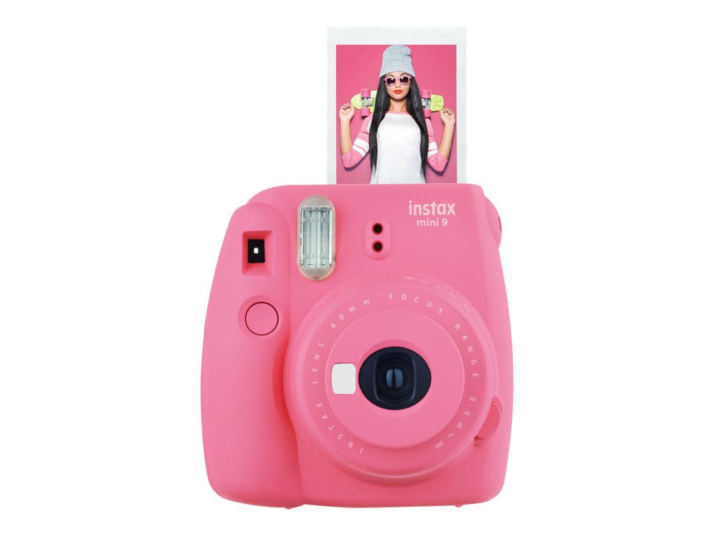 Fujifilm Instax Mini 9 Instant Camera - Flamingo Pink