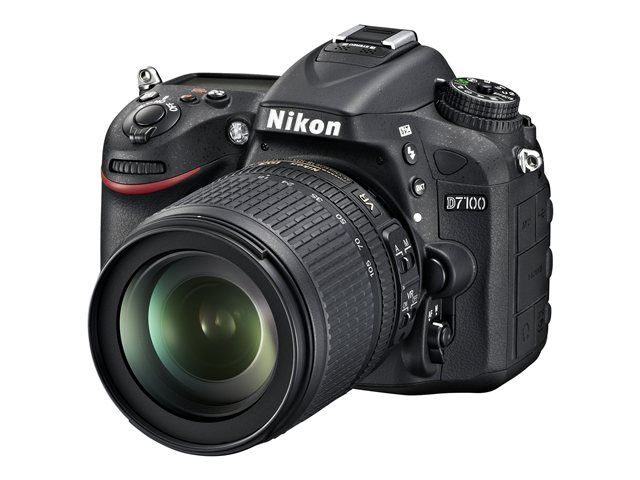 Nikon D7100 Digital Camera - DSLR Kit - 24.1MP - 5.8x Optical Zoom Lens AF-S DX 18-105mm