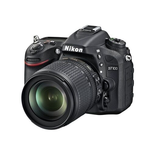 Appareil photo numérique Nikon D7100 - Kit DSLR - 24,1 mégapixels - Objectif zoom optique AF-S DX 18-105 mm
