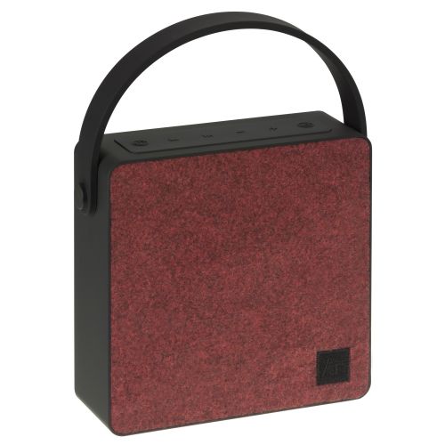 Altavoz Bluetooth portátil Kitsound Flair Rojo