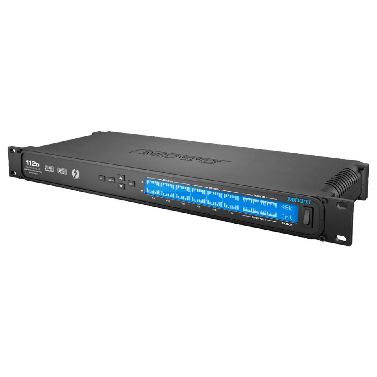 Interface audio MOTU 112D AVB - 112 canaux - Connexions MADI, AES/EBU, ADAT