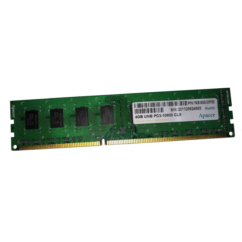 Apacer 4GB DDR3 RAM (76.B153G.C0Y0C) - PC Desk