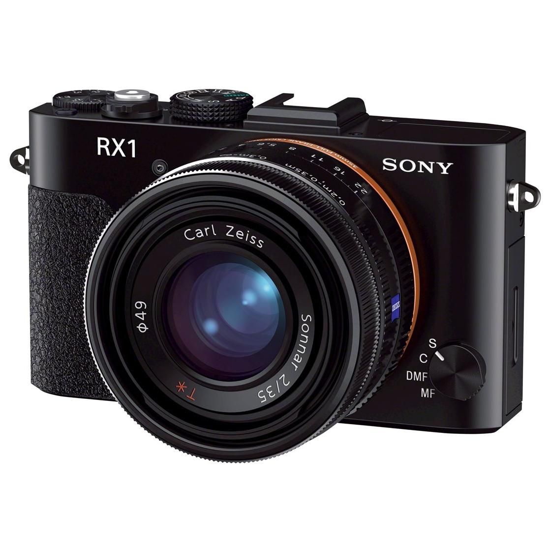 Sony Cyber-shot DSC-RX1 - Digital Camera - Compact - 24.3 MP - Full Frame - Carl Zeiss - Black