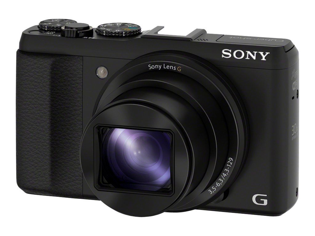 Sony HX50 Compact Digital Camera - 20.4MP - 30x Optical Zoom - Wireless LAN - Black
