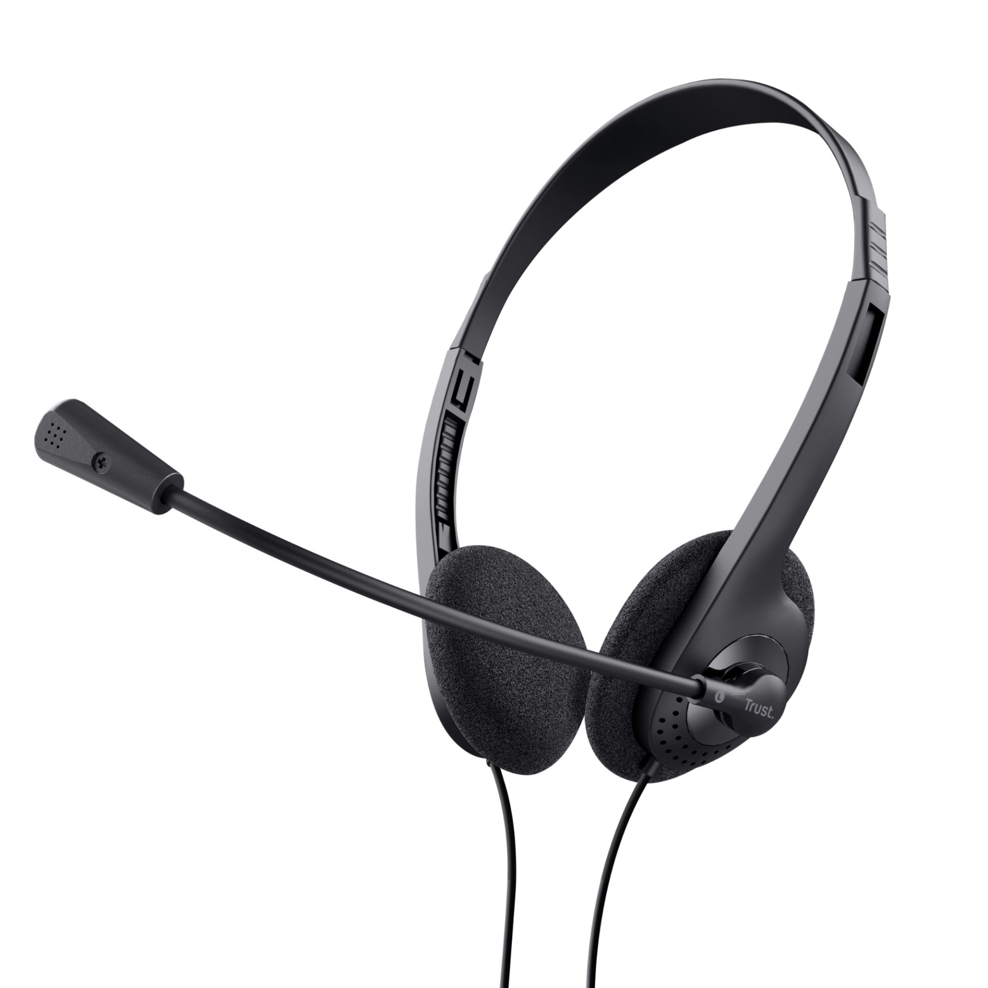 Trust Primo Light Over-Ear Headset with Microphone and 1.8m Cable
