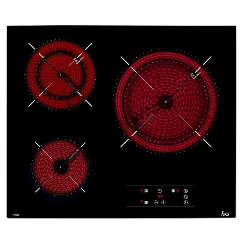 Teka ENCIM TT6320 Cooker, 3 Zones, 590mm Width, Child Lock