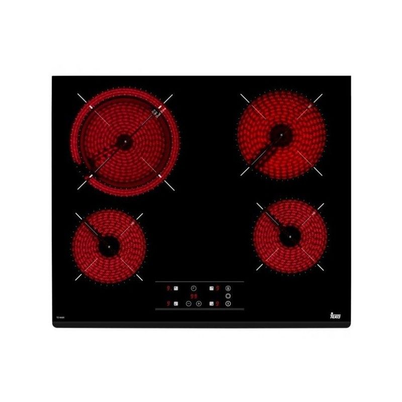 Teka ENCIM TZ6420 Vitro Cooktop, 4F, 30-inch, Black