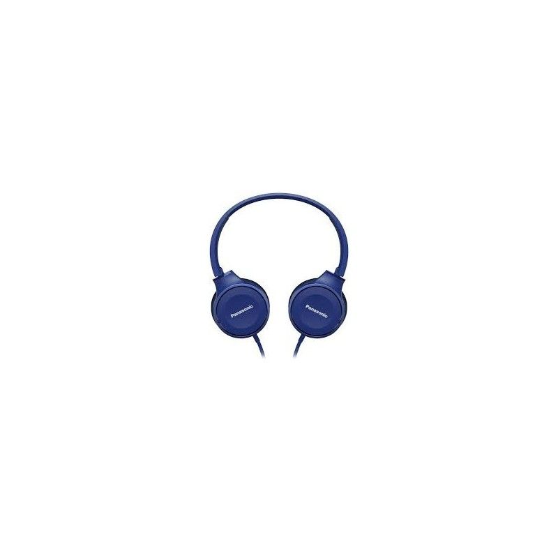 Panasonic RP-HF100E-A Folding Headphones - Blue