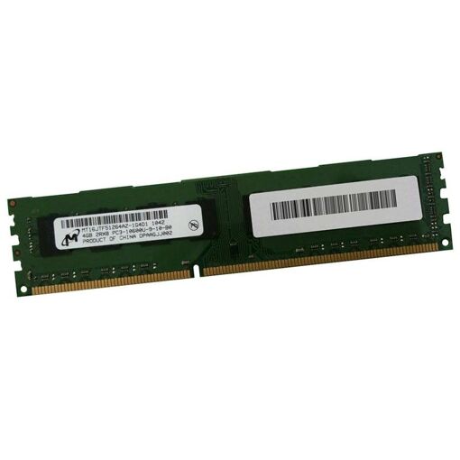 Memoria RAM de Micron de 4GB DDR3 (MT16JTF51264AZ-1G4D1)