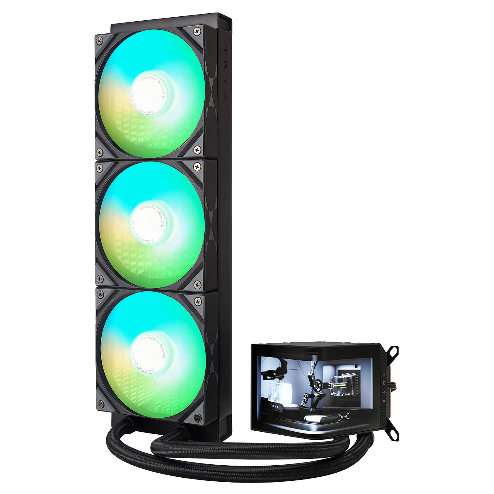 TRYX PANORAMA ARGB 360 - Black