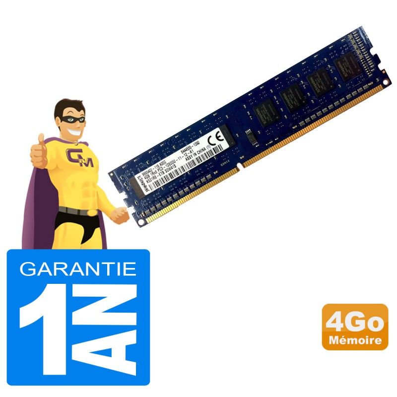 4GB DDR3 RAM Kingston K531R8-ETB 1600MHz CL11 Desktop PC