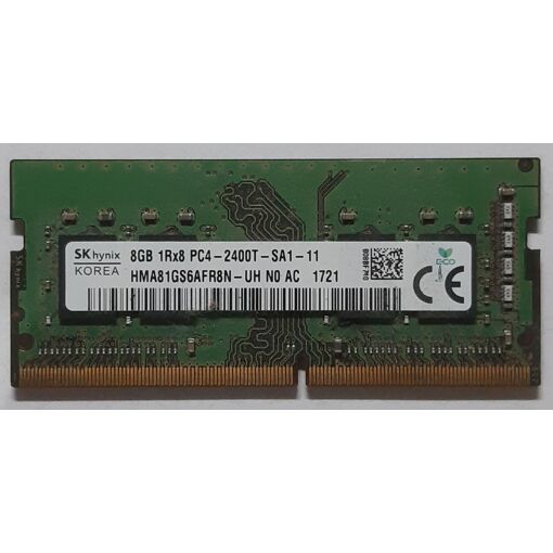 Memoria RAM Hynix 8GB DDR4-2400 SODIMM (HMA81GS6AFR8N-UH)