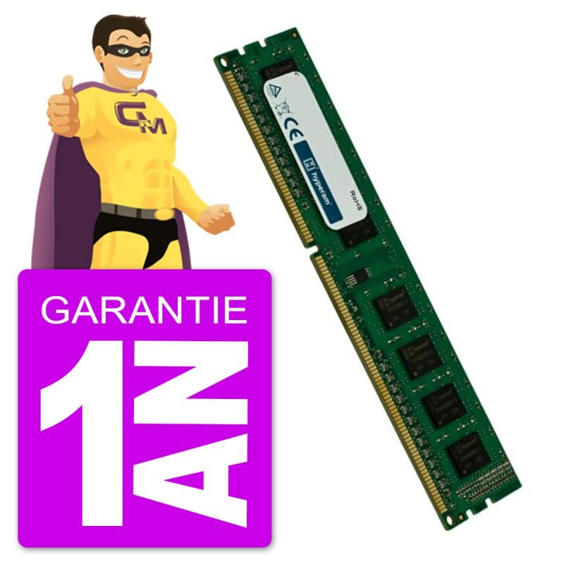 Hypertec 4GB DDR3 PC3-12800U DIMM Memory Module