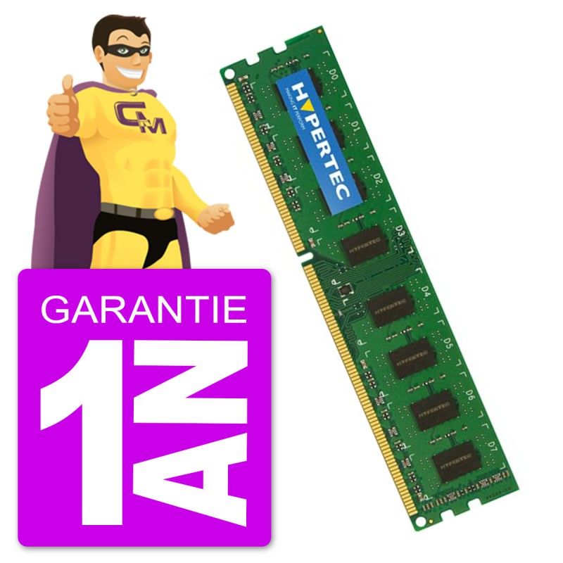 Hypertec 4GB DDR3 1600MHz PC3-12800U DIMM