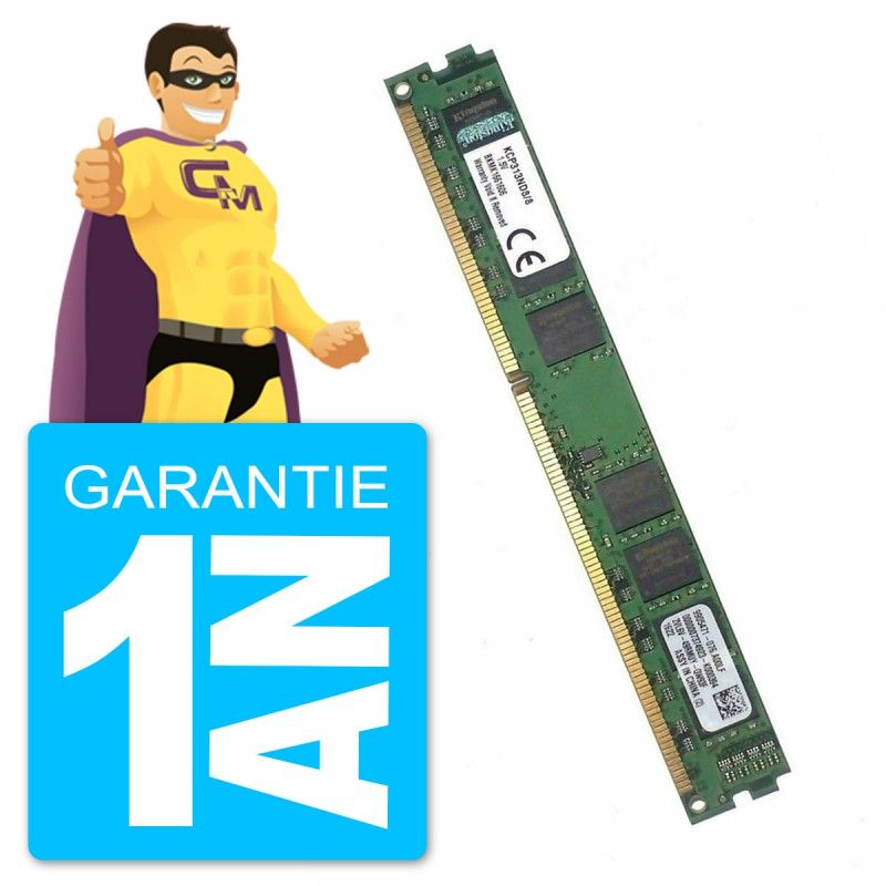 8GB DDR3 1333MHz Low Profile RAM (Kingston KCP313ND8/8)