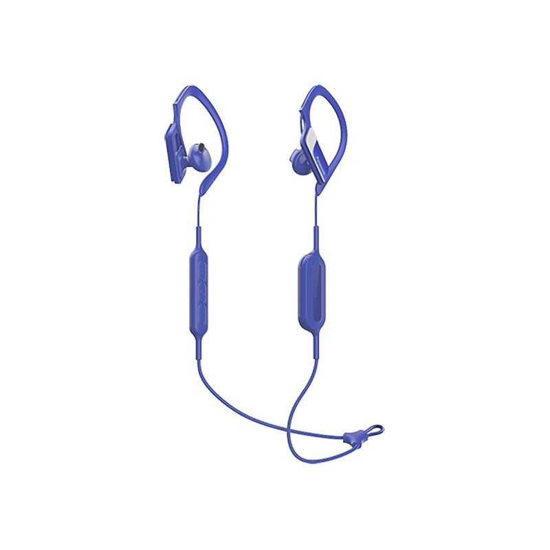 Panasonic Sports Headphones RP-BTS10E, Blue Bluetooth