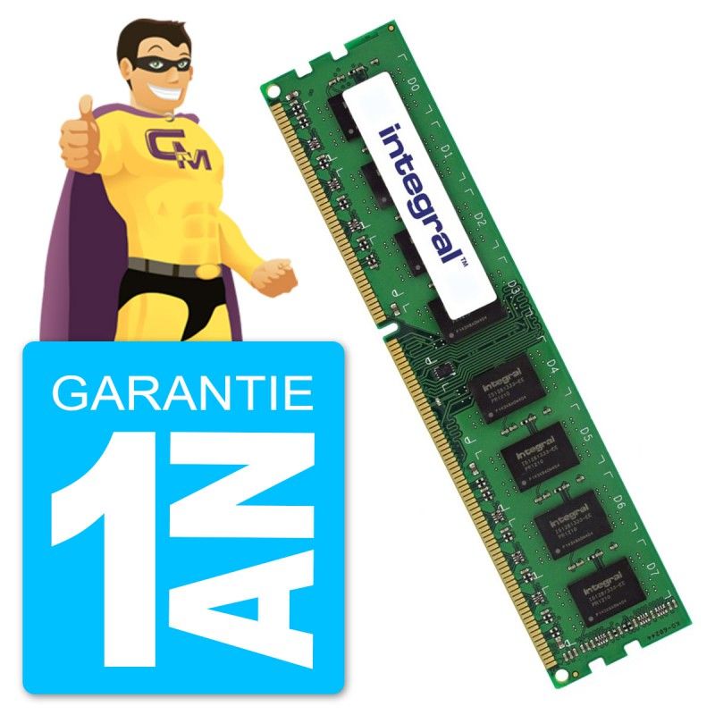 Módulo de memoria RAM DDR3 8GB (IN3T8GNZJII) - Integral